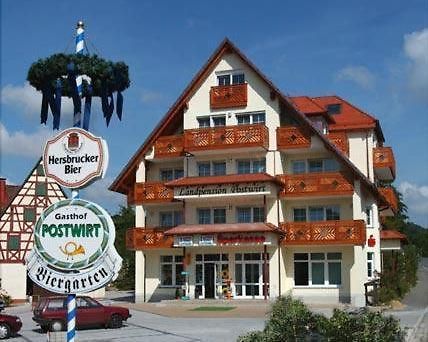 Hotel-Landpension Postwirt Kirchensittenbach Экстерьер фото